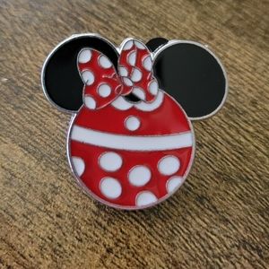 3/$20 - 4/$25 - 5/$30 - Disney Pin - Minnie Mouse Icon Dress Pin